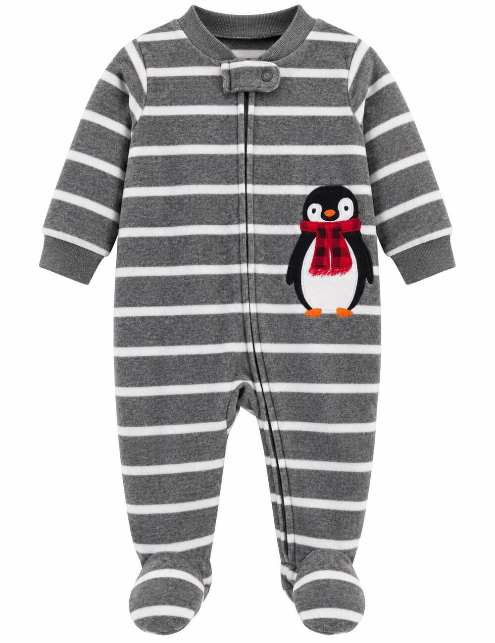 Carter’s Baby Winter Holiday Penguin Footed Zip Sleeper 3M